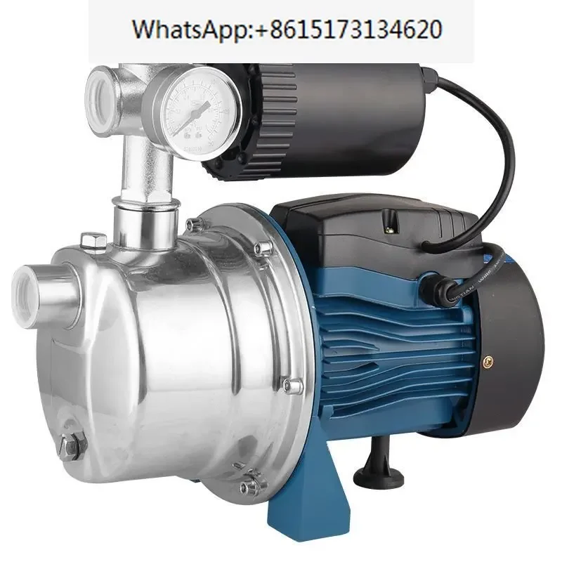 220V household stainless steel jet pump water heater pressurized automatic intelligent booster pump electric self-priming pump