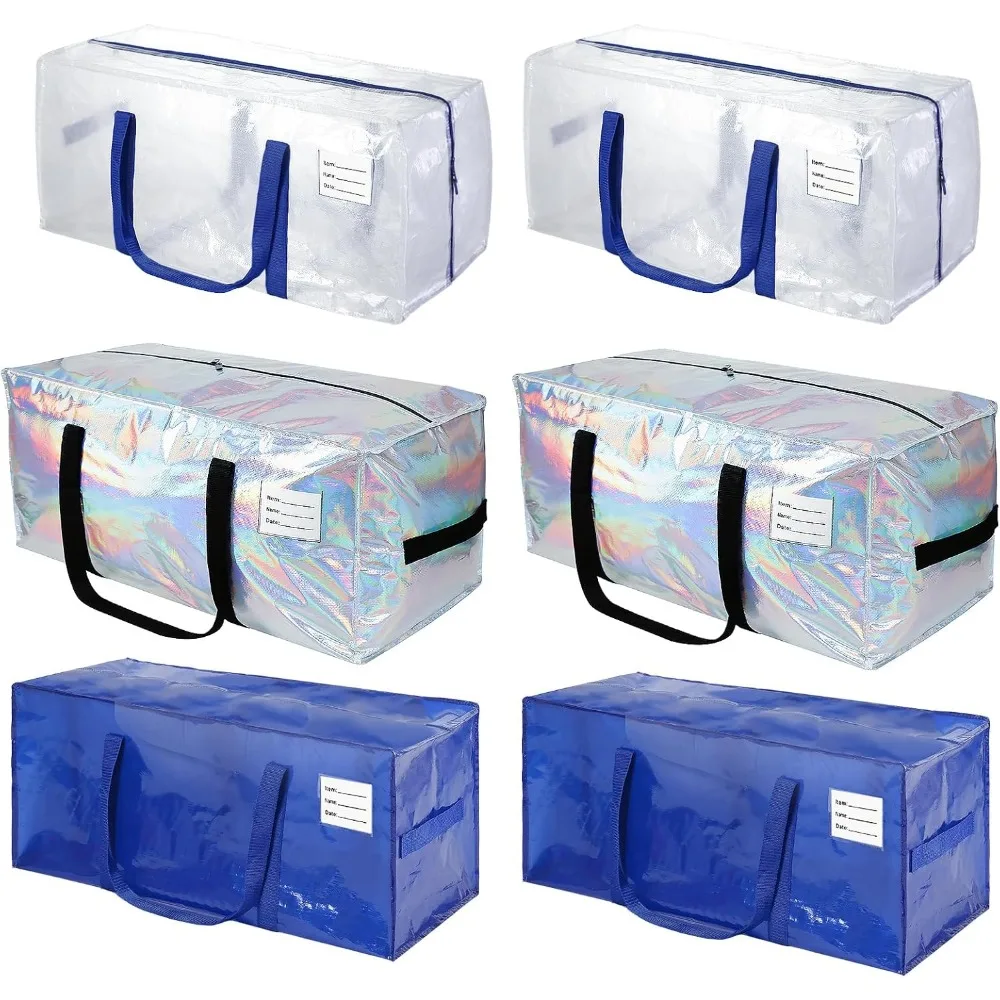 Очень большие сверхпрочные транспортные сумки для хранения и транспортировки с прочной молнией и удобными ручками для переноски.