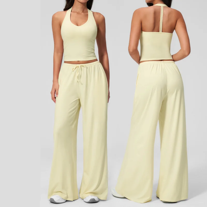 

Woman Sports Sets Fitness Sets Yoga Set Quick-Dry Beauty Back Strap Ladies Suits Casual Running Sexy Outfits Summer Fitnesswear