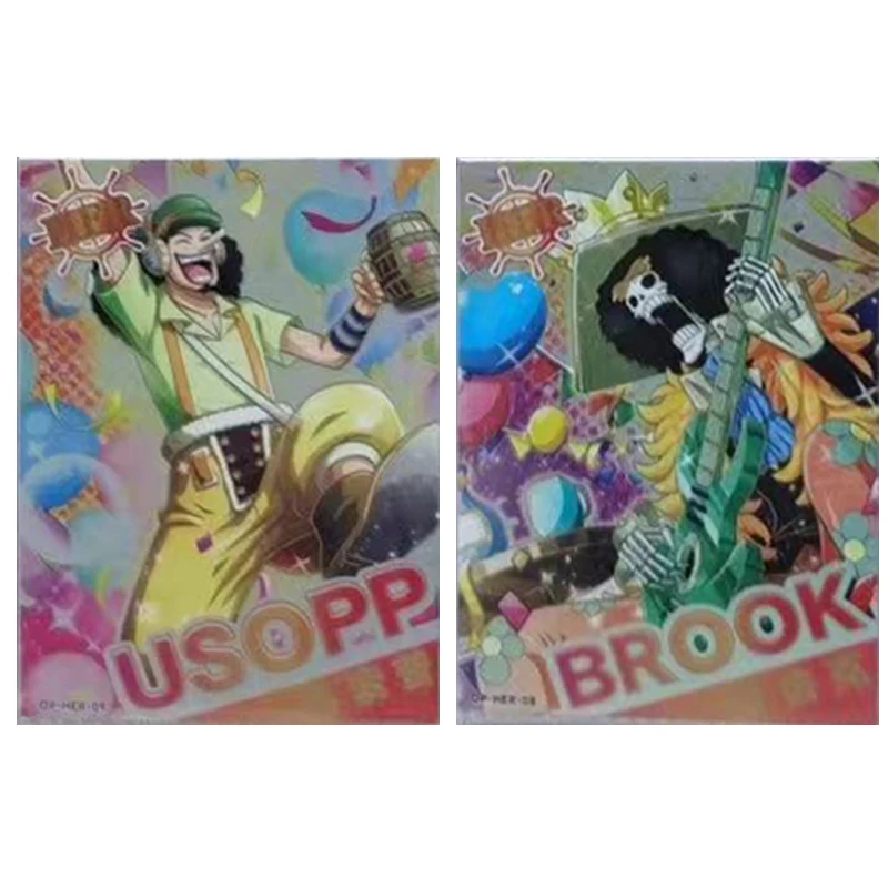 One Piece cards  HER 9pcs/set Luffy Ace Hancock Robin Boy Christmas birthday present Anime collection cards amusement