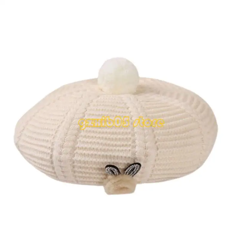 

C9GE мини-берет во французском стиле с милым кроликом, модные женские береты, уличная шапка для женщин и девочек