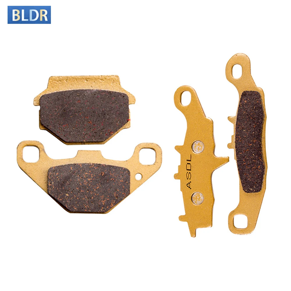 Motor Bike Front Rear Brake Pads Kit For KAWASAKI KLX KL 250 J1 J3 Stockman 250 2000-2002 KL250 Super Sherpa 250 1997 KLX250