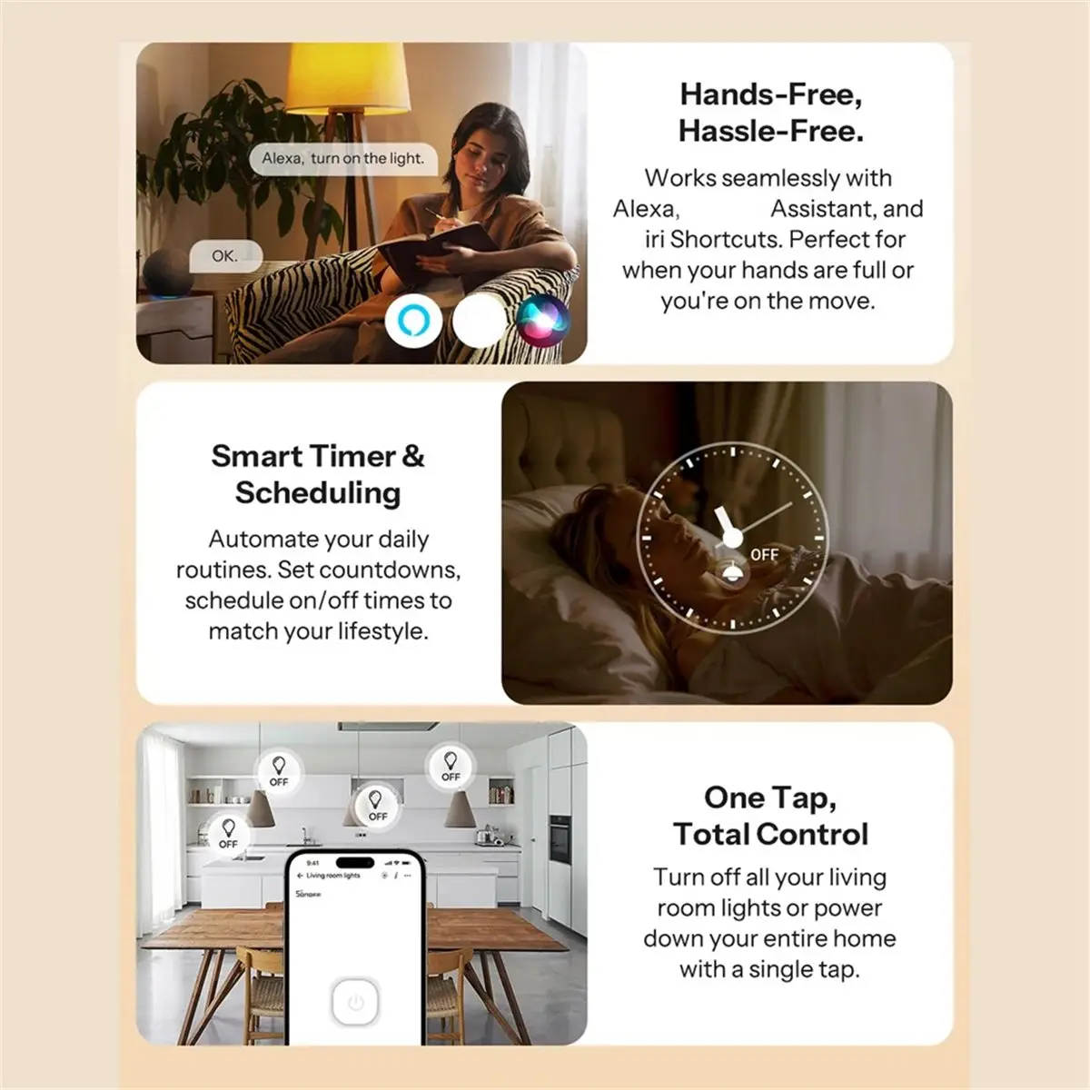 

Умный выключатель HOPE Basic Gen5 Matter по Wi-Fi с поддержкой протокола Matter для экосистем Google/Alexa/Apple