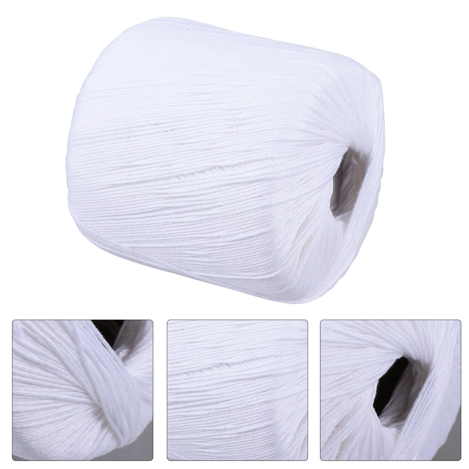 

Cotton Rope Softer Comfortable Versatile Fresh Bright Handicraft Weaving DIY Accessories Long Lasting Braided String