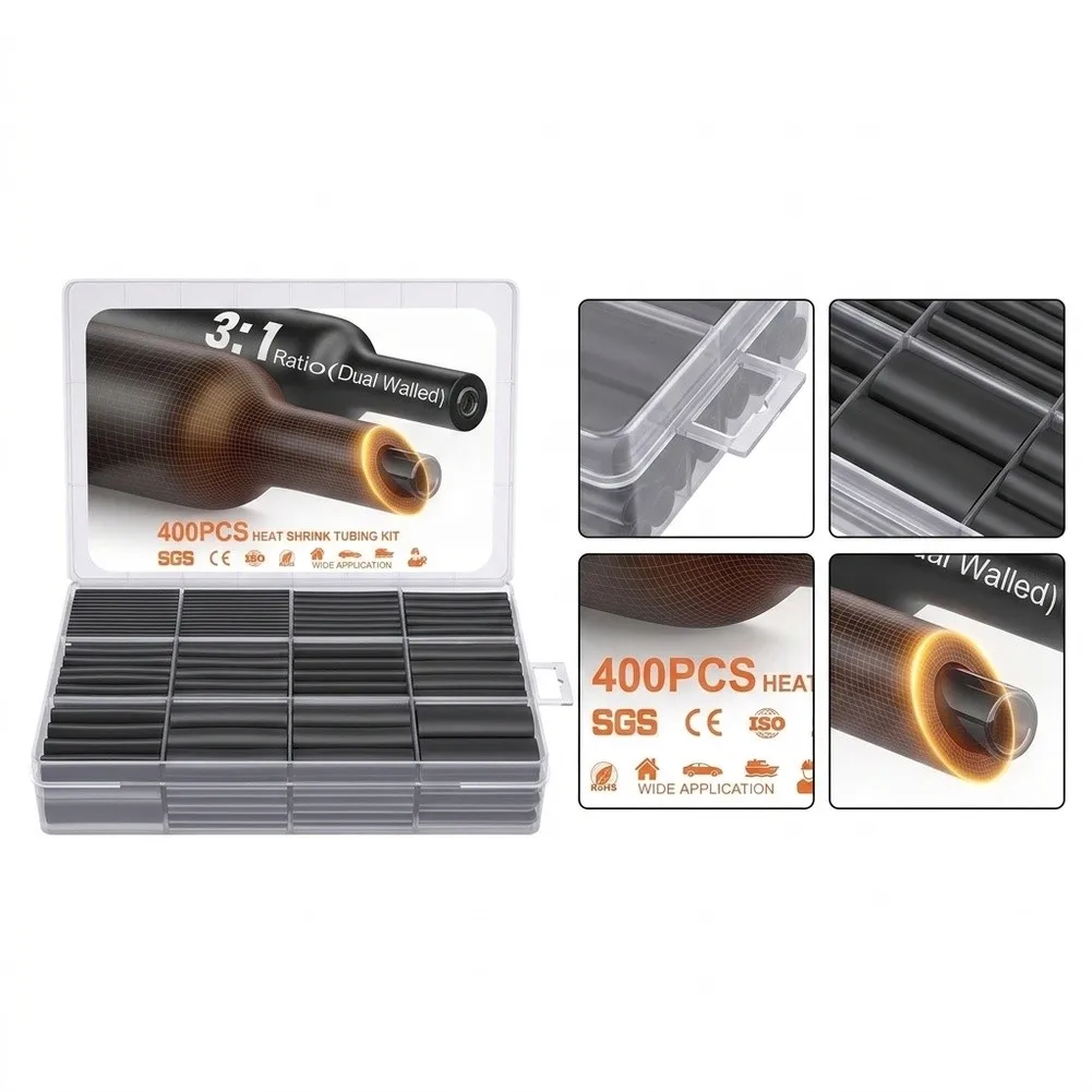 For Marine Wiring Industrial Grade Sleeving 3 1 Heat Shrink Tubing For Boat Electrical Systems Cross-linked Polyolefin