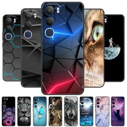 Phone Case For vivo Y19s 4G Fashion Painted Soft Silicon Back Cover for vivo Y19s 4G Cases TPU Bumper On vivoy19s V2419 Cute