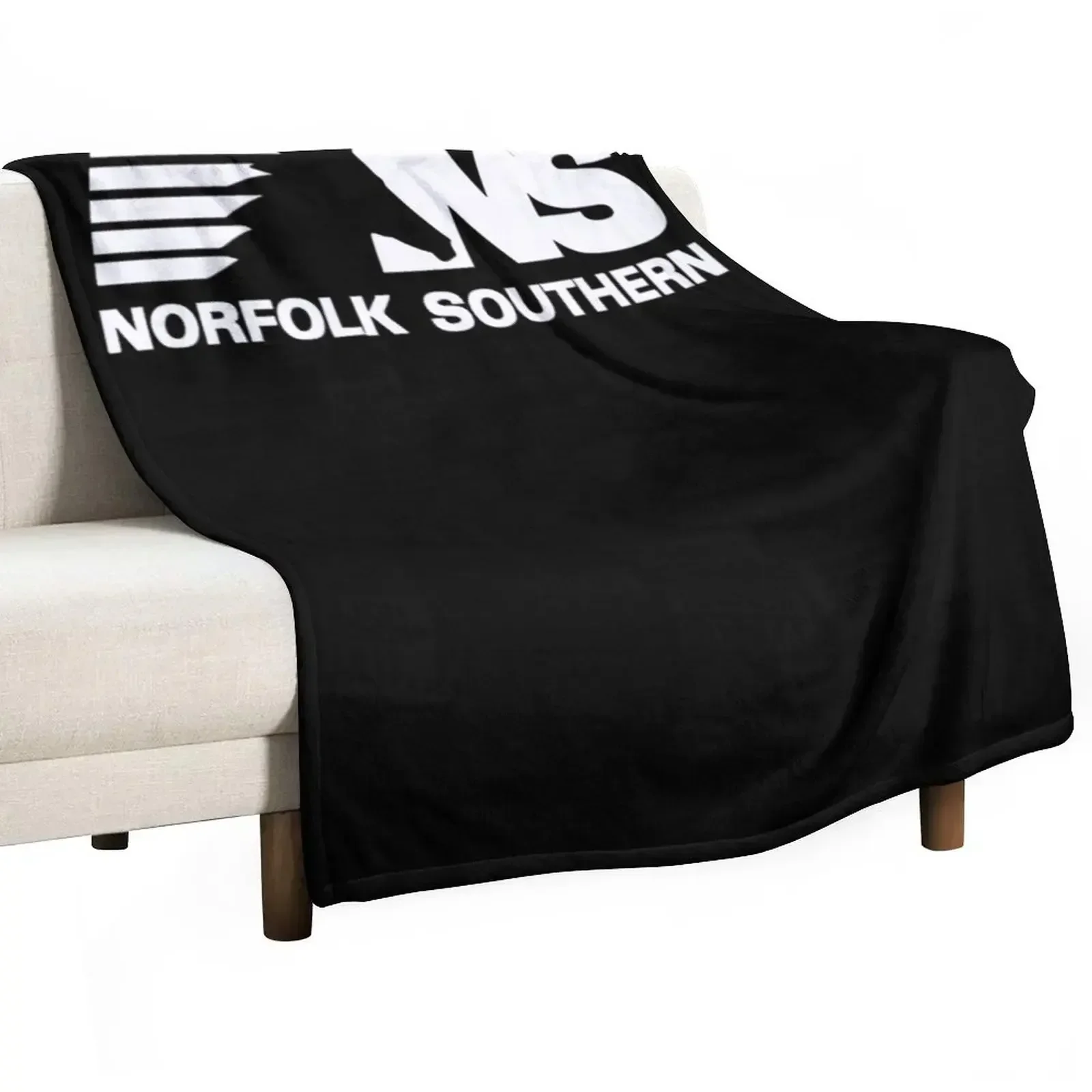 Norfolk Southern Railway Throw Blanket Single Decorative Sofas Blankets