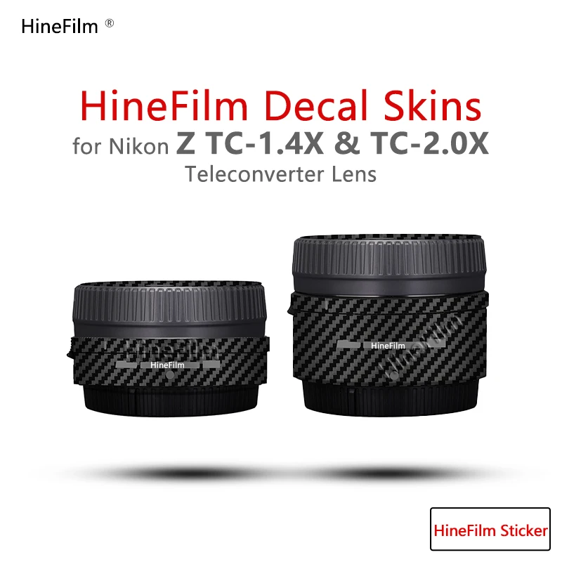 

Hinefilm Sticker for Nikon Z TC 1.4 teleconverter Lens Decal Skin 2.0 teleconverter Lens Sticker 1.4X 2.0X Lens Skin TC-2.0x