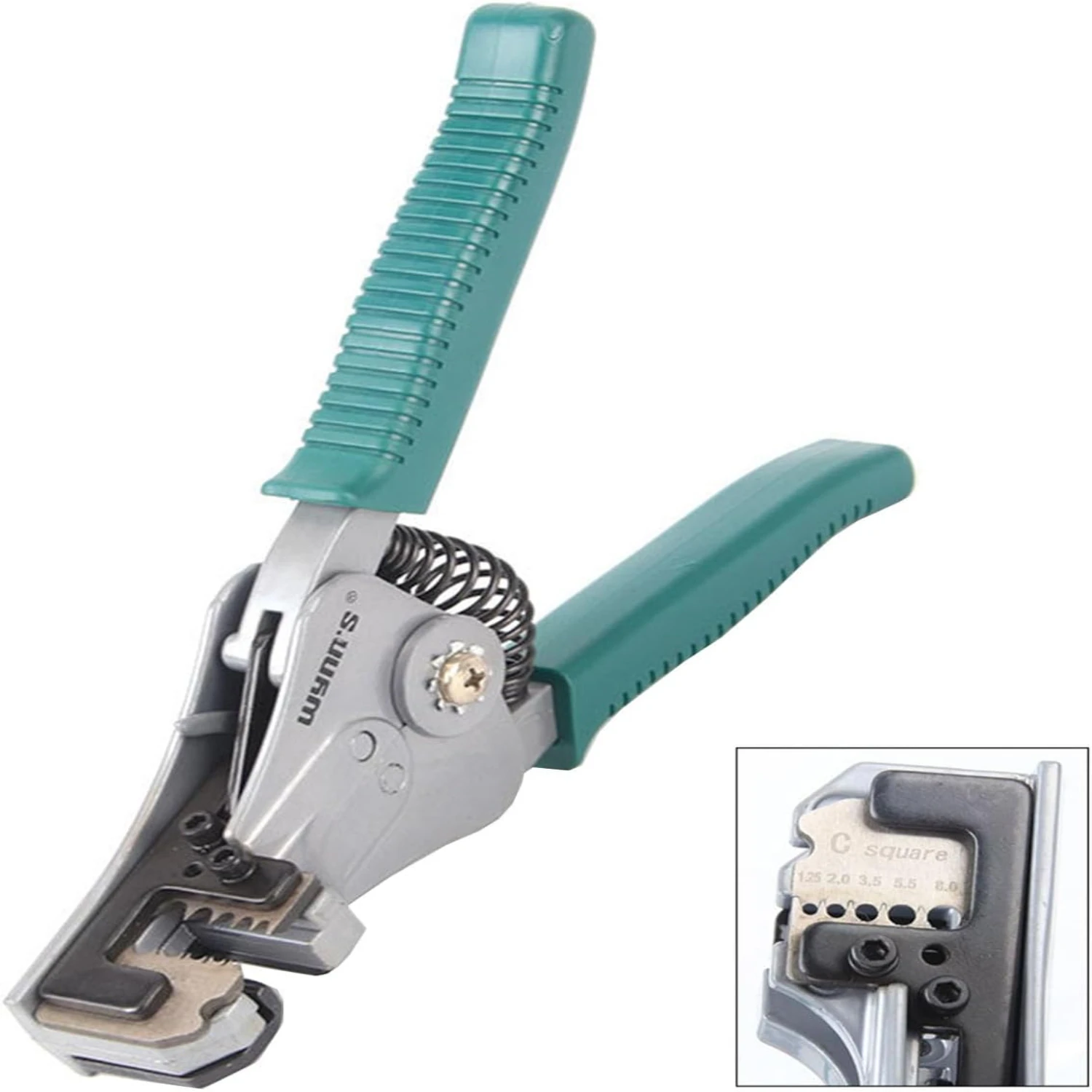 Heavy Duty Automatic Wire Stripper - Self Adjusting Electrical Cable Cutter, Crimper, and Cutter for Quick and Effortless Cable