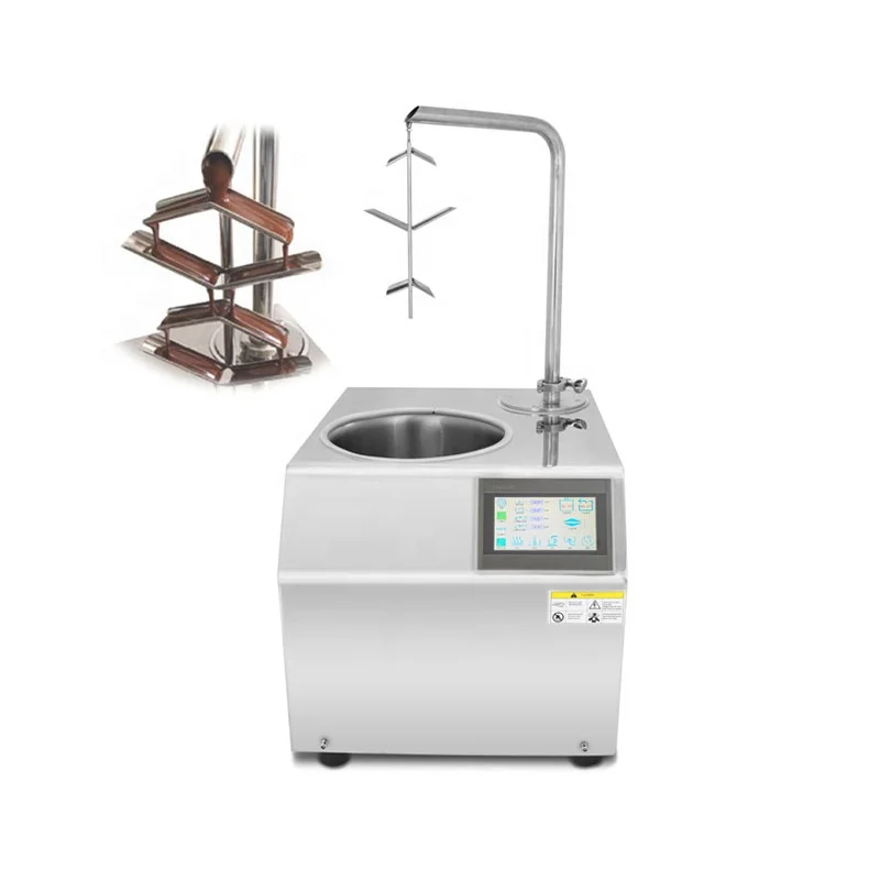 Hot Trends 7L Desktop Touchscreen Chocolate Tap Temper Machine Chocolate Waterfall Machine