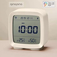 3 Color Cleargrass Bluetooth Alarm Clock Temperature Humidity Display LCD Screen Adjustable Nightlight With Mijia APP Smart Home