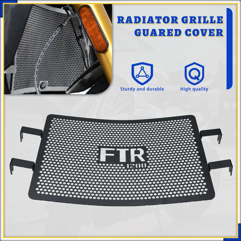 

2020-2025 Accessories FOR INDIAN FTR 1200 CARBON RALLY SPORT Motorcycle CNC Radiator Grille Guard Water Tank Cover Protection