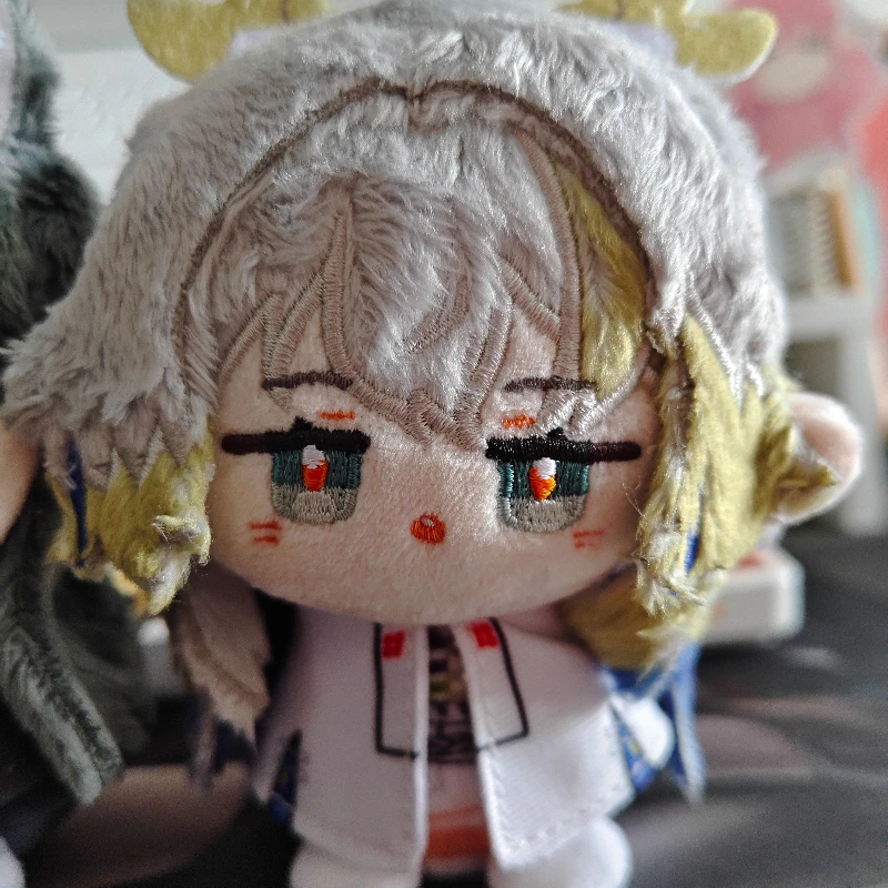 12cm jeu d'anime archevaliers Kawaii Cosplay peluches jouet porte-clés Shu Texas Mini Dango peluche sac à dos Kerring charme cadeau