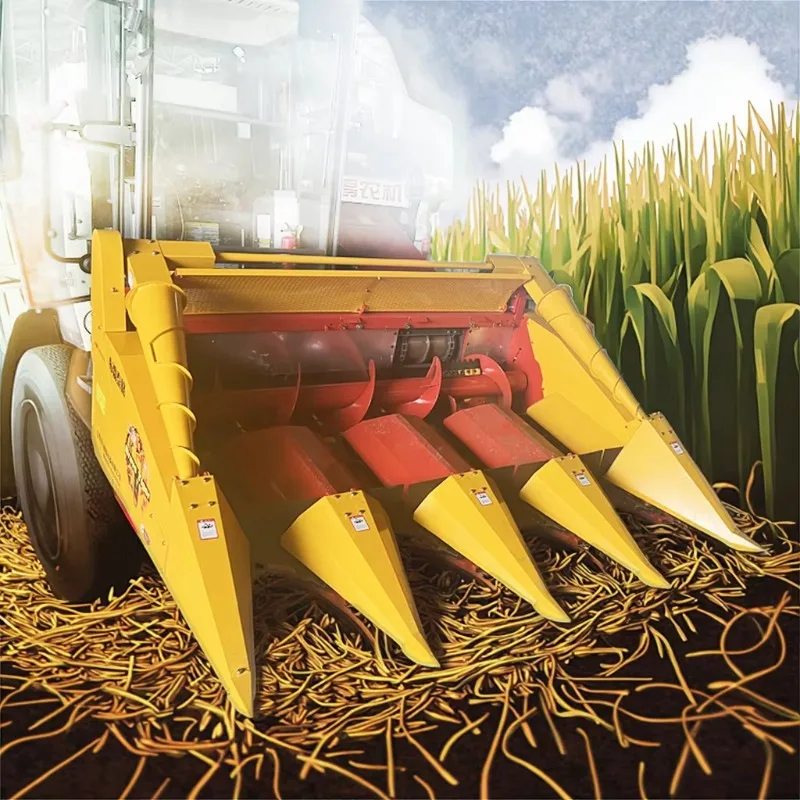 New Automatic Mini Corn Harvester Farm Used Agricultural Machinery Transmission Type Combine Maize Cosechadora De Maiz