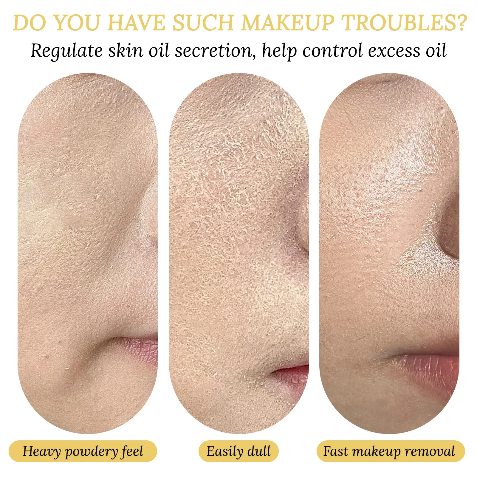 Base de almofada de ar 2 em 1 + pó prensado fosco para maquiagem bb creme corretivo controle de óleo cosméticos à prova d'água de longa duração