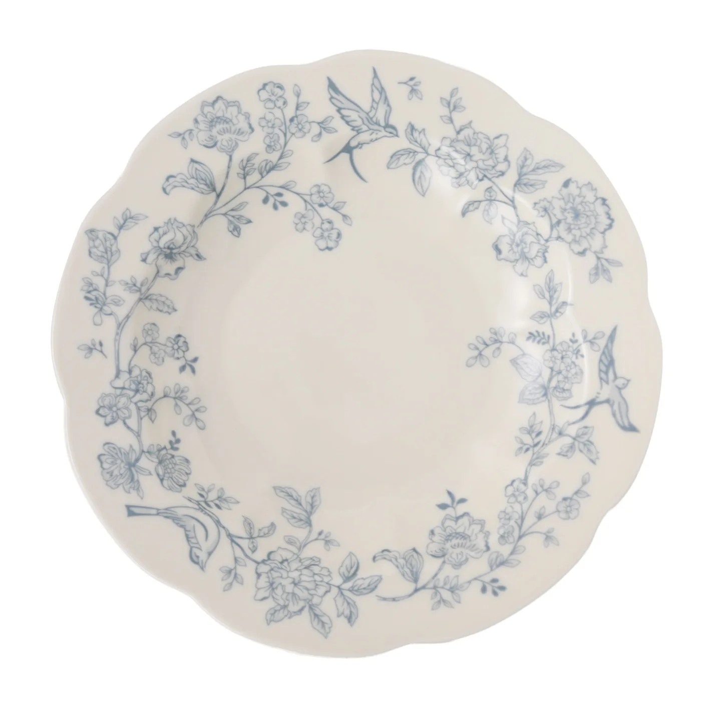 HYS retro ceramic tableware set household housewarming gift box plate soup bowl noodles bowl rice bowl set 5