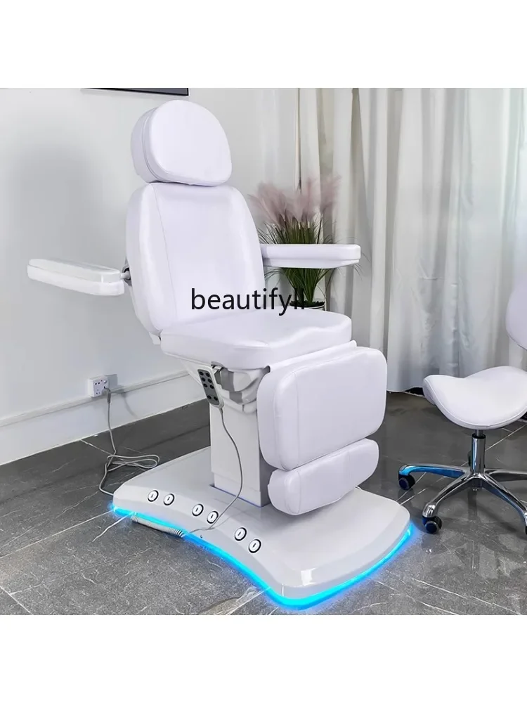 Electric Beauty Bed Tattoo Micro Plastic Beauty Salon Dental Massage Physiotherapy Multifunctional Lifting Massage Couch