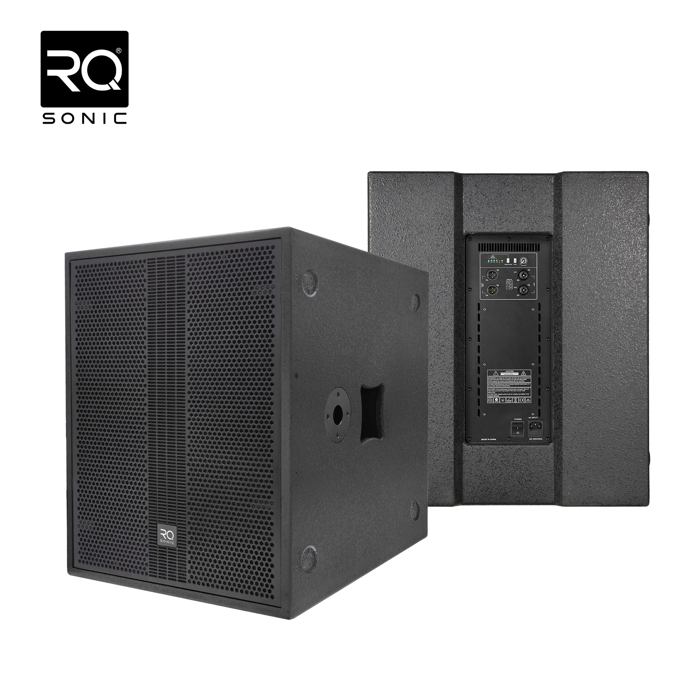 

WQ18D1-7.5K 1100W RMS High Power PA System Active Wood Professional 18 Inch Active Subwoofer