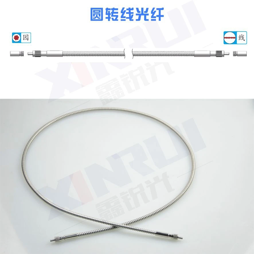 SMA905 Circular revolving optical fiber 7 Core fiber Circular revolving optical fiber Annular revolving optical fiber