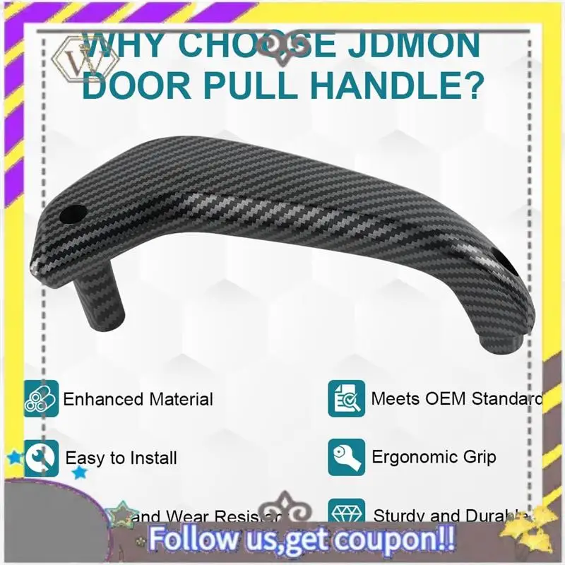 

ABXV-Front Left Driver Interior Door Pull Handle For Ford Fiesta 2011-2020 Door Handle D2BB-A23943-CA35B8 G2BZ-5823943-JA