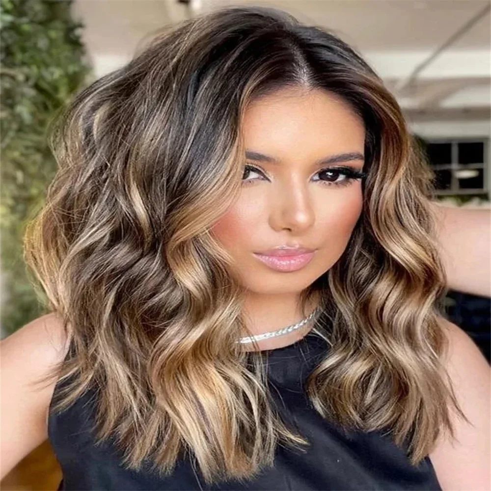 

Preplucked Glueless 200Density Ombre Blond Body Wave HD Lace Jewish 5x5 Silk Base European Human Hair Wig For Women BabyHair