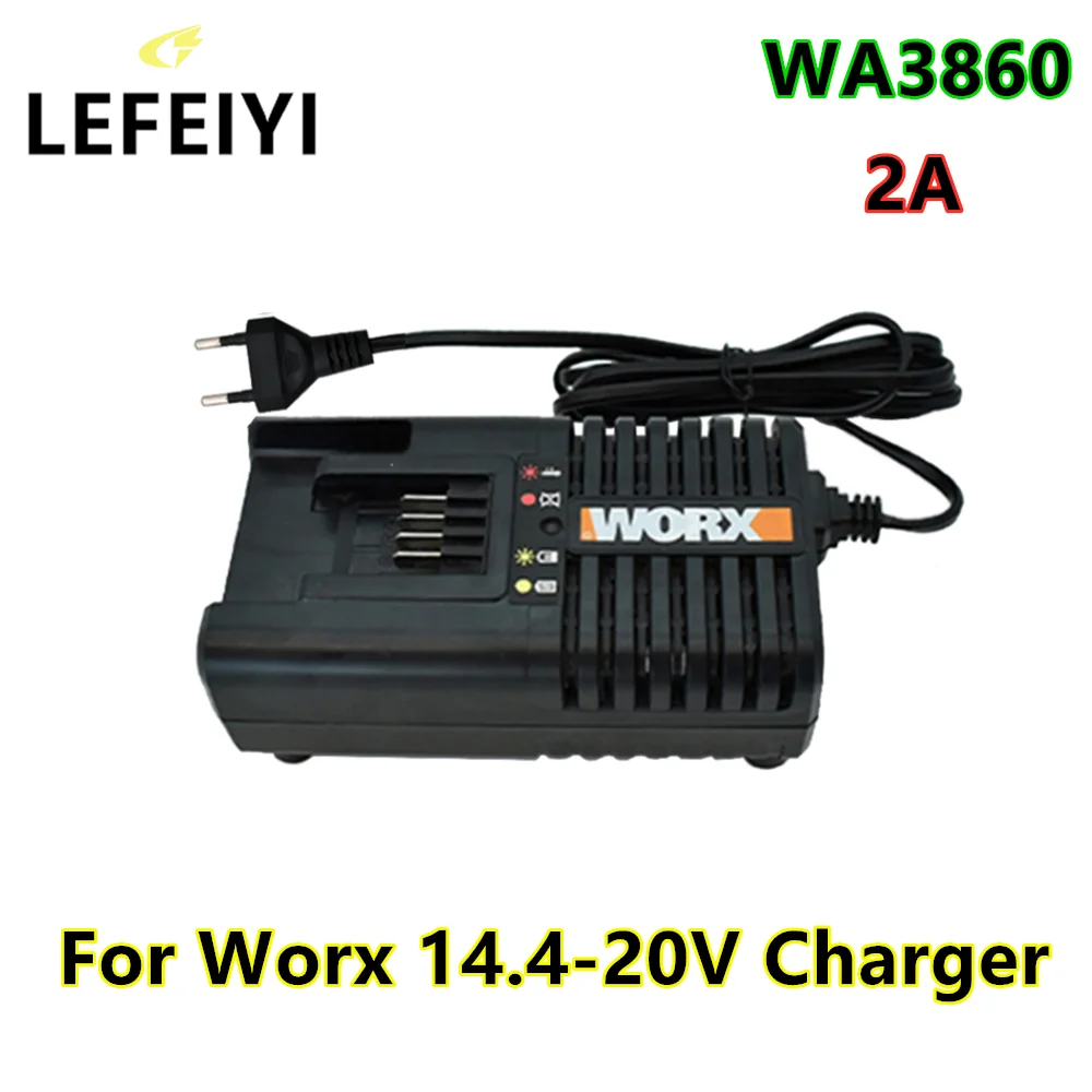 LEFEIYI Lithium Battery Worx 20V WA3551 WA3572 WA3550 WA3553 WG629 WA3760 WA3880 Original Charger