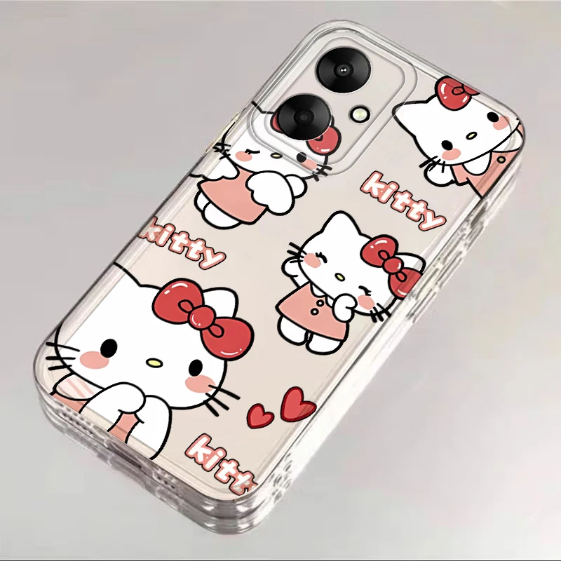 Casing Ponsel untuk Xiaomi Mi 11T Pro 11 Lite Clear Cover Sanrio Kuromi