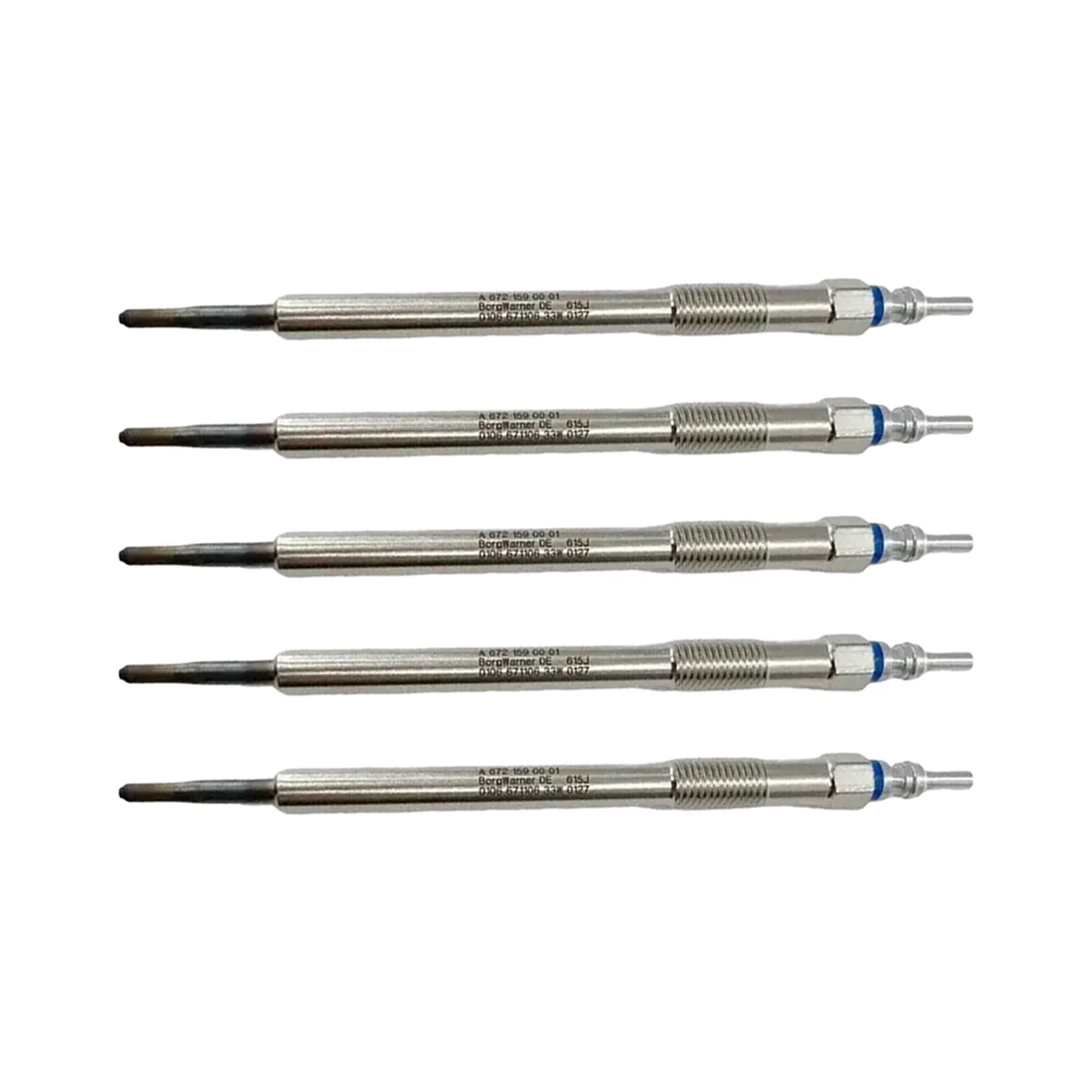 4 Pcs Glow Plug for Ssangyong Actyon Korando C Rodius II D22F 2.2 6721590001 Ssangyong Parts