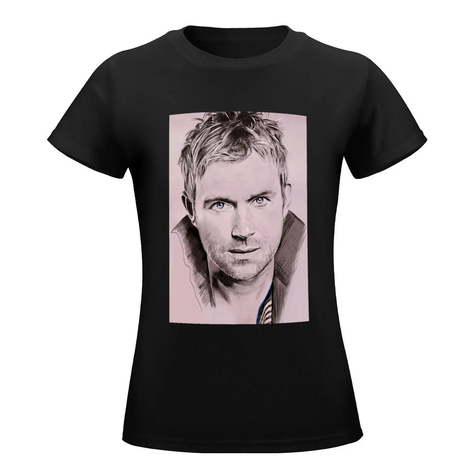 Damon Albarn T-Shirt summer tops Blouse t-shirts for Women pack