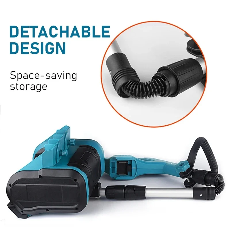 Electric Snow Blower 21V Cordless Battery Powered Snow Shovel Foldable Snow Remover Snow Clearing Tool for Driveway Sidewalk