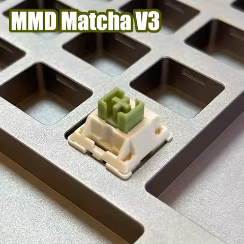 MMD Matcha V3 Switch Liner 45g All POM artificial Use Lubrication Mechanical Keyboard Custom Switches For AULA F75 AJAZZ AK820
