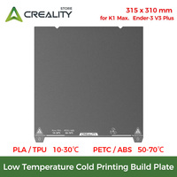 Creality Low Temperature Cold Printing Build Plate-315x310mm No Heating Required for K1 Max/ Ender-3 V3 Plus 3d Printer Parts