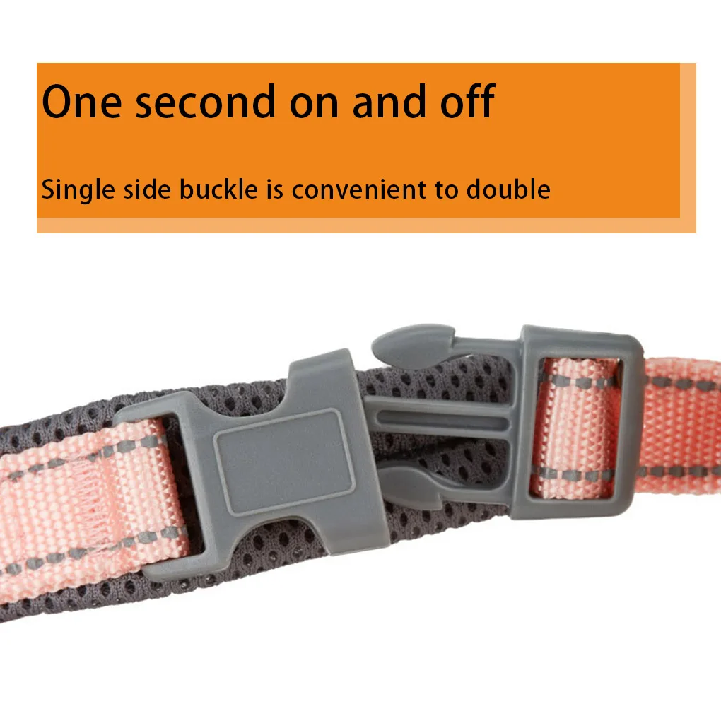 Жилет для домашних животных, нагрудный ремень для собак, дышащий уличный регулируемый поводок для маленьких, средних и больших собак, аксессуары, флуоресцентный