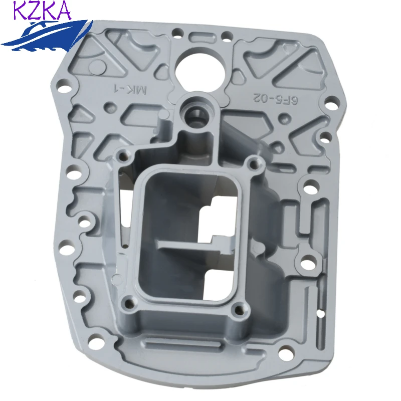 Guide Exhaust Plate 6F5-41137 For Yamaha 2 Stroke 40G 40J Series Partsun Boat Motor T36-00010001 Outlet Manifold 6F5-41137