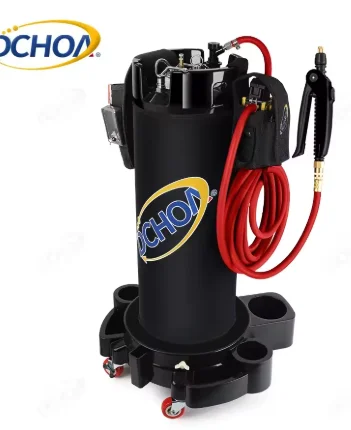 Multifunktionales Riemenscheibenwerk mit Autowascheimer und Basis