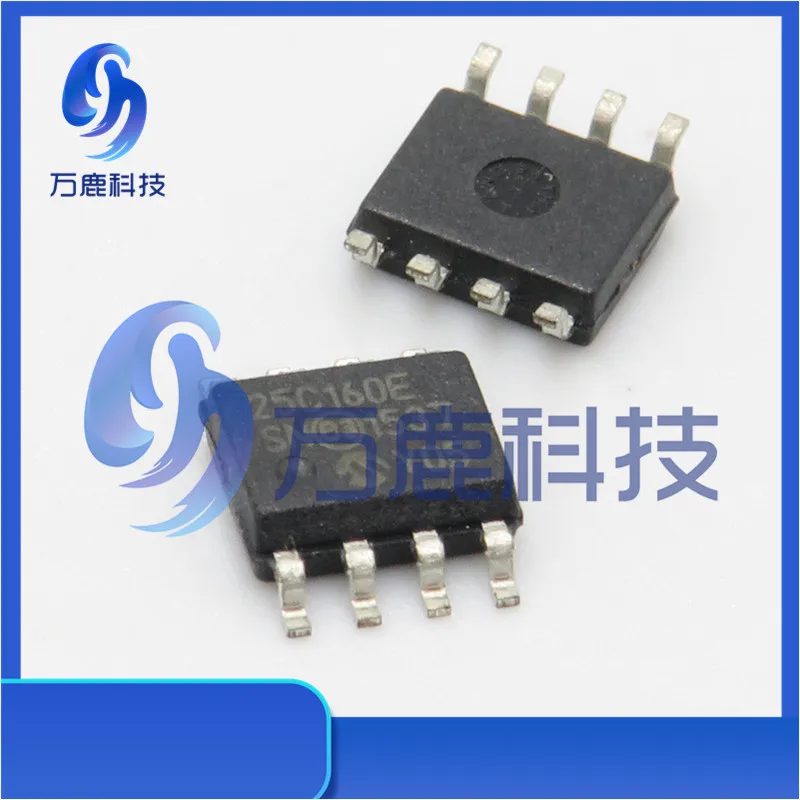 25C160-E/Sn Ic Eeprom 16Kbit Spi 3Mhz 8Soic