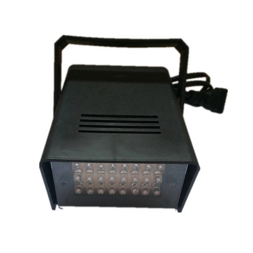 LED White Adjustable Speed DJ Disco Flash Stage Strobe Lights Remote Control