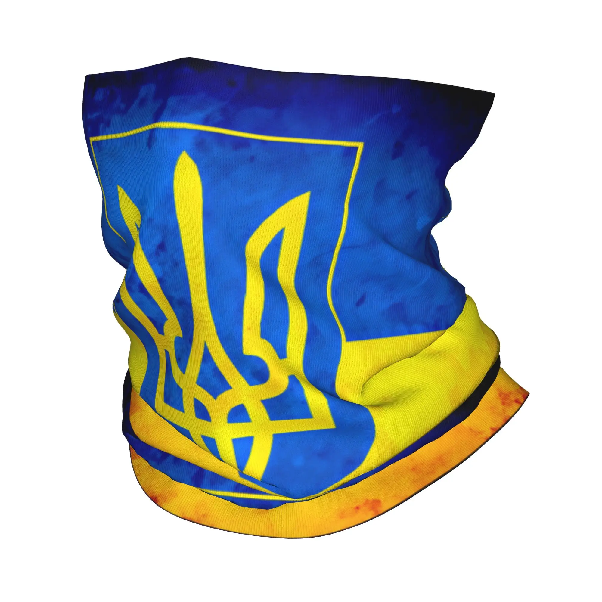 Coat Of Arms Ukraine Flag Bandana Bandana Neck Gaiter Printed  Magic Scarf Multifunctional Cycling Scarf Unisex Adult Winter