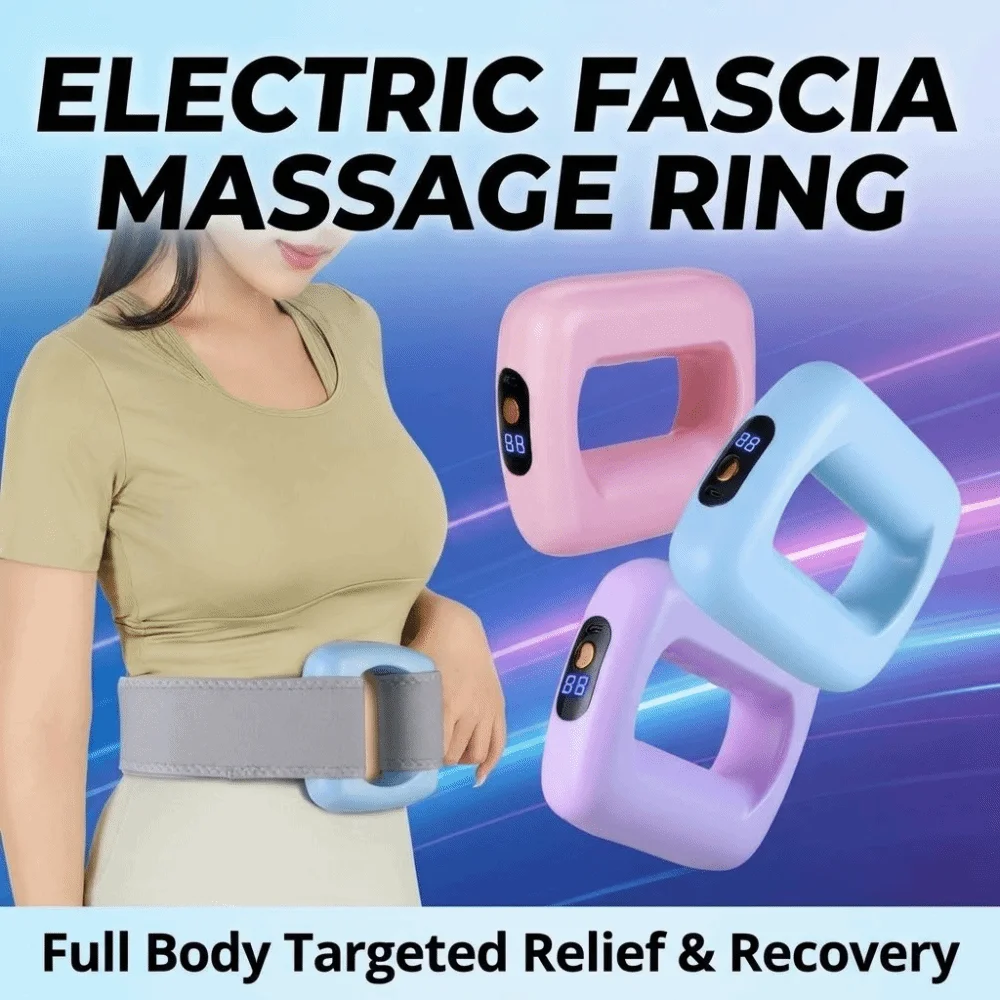 

Portable Electric Fascia Massage Ring Adjustable Speed Fat Burning Electric Body Slimming Machine Low Noise Ergonomic