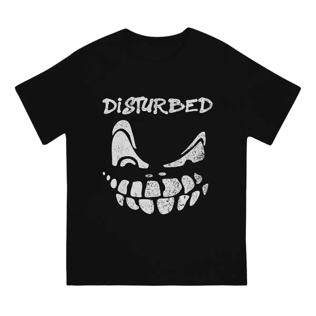 Scary Face T Shirts Men's  Fun T-Shirt O Neck Disturbed Tees Short Sleeve Tops New Arrival