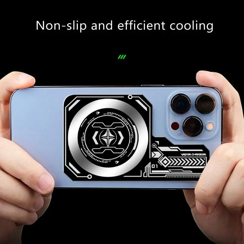 918C ユニバーサル携帯電話アルミクーラーパッド電話再利用可能な冷却プレート防水