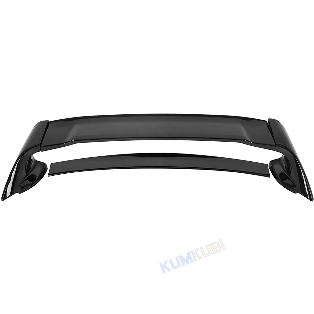 Rear Trunk Spoiler Wing Deck Lid Painted Gloss Black Boot Lip for 2006-2011 Honda Civic 4 Door Sedan Four Parts ABS 07 08 09 10