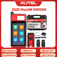 Autel MaxiIM KM100 Key Fob Programmer Immobilizer Tool Key Creation IMMO Learning Chip Read Write Cloning free update 2025