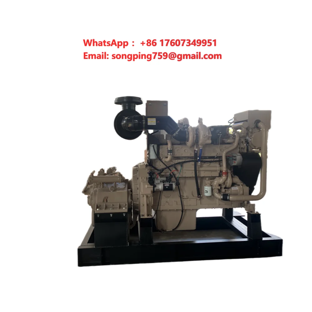 New Factory Supply 800hp Dieel Marine Engine Inboard with Advanced Reducer and Moitor for Sale