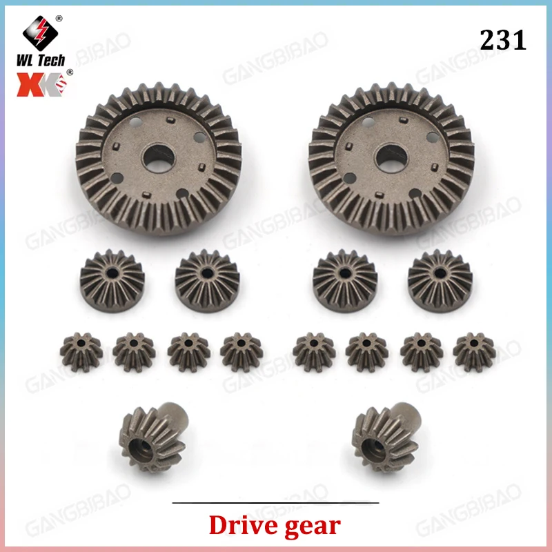 WLtoys 144001 144010 124016 124017 124018 124019 RC Car Parts Shock Absorbers, Car Shell, Charger, Differential, Gears, Tires view 5