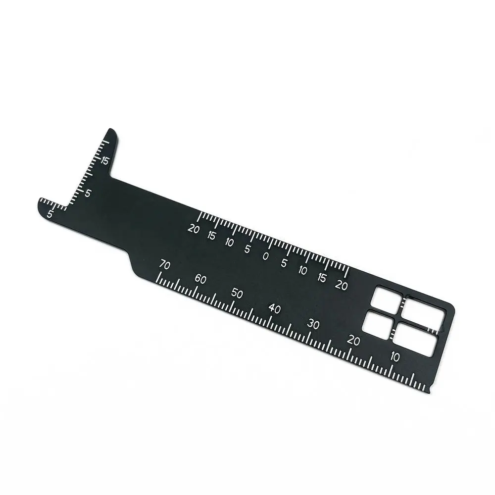 Dental Precision Measuring Ruler, Ferramenta Médica para Fotografia e Odontologia, Dental Fornecedor, 1Pc