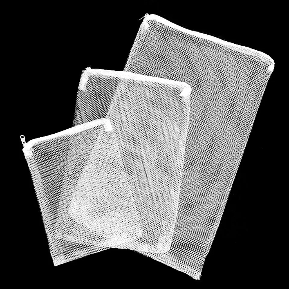 5Pcs Acquarium Pond Filter Net Bag Mesh Bag For Bio Ball Carbon Media Ammonia Aquarium Fish Tank Isolation Bag