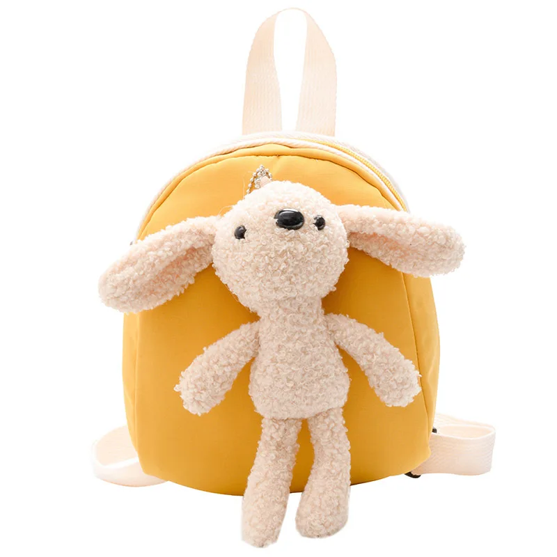 New Children's Schoolbag Cartoon Cute Kindergarten Baby Mini Backpack Plush Bunny Bag Plecak Kids Bag Mochila Escolar Kids Bags