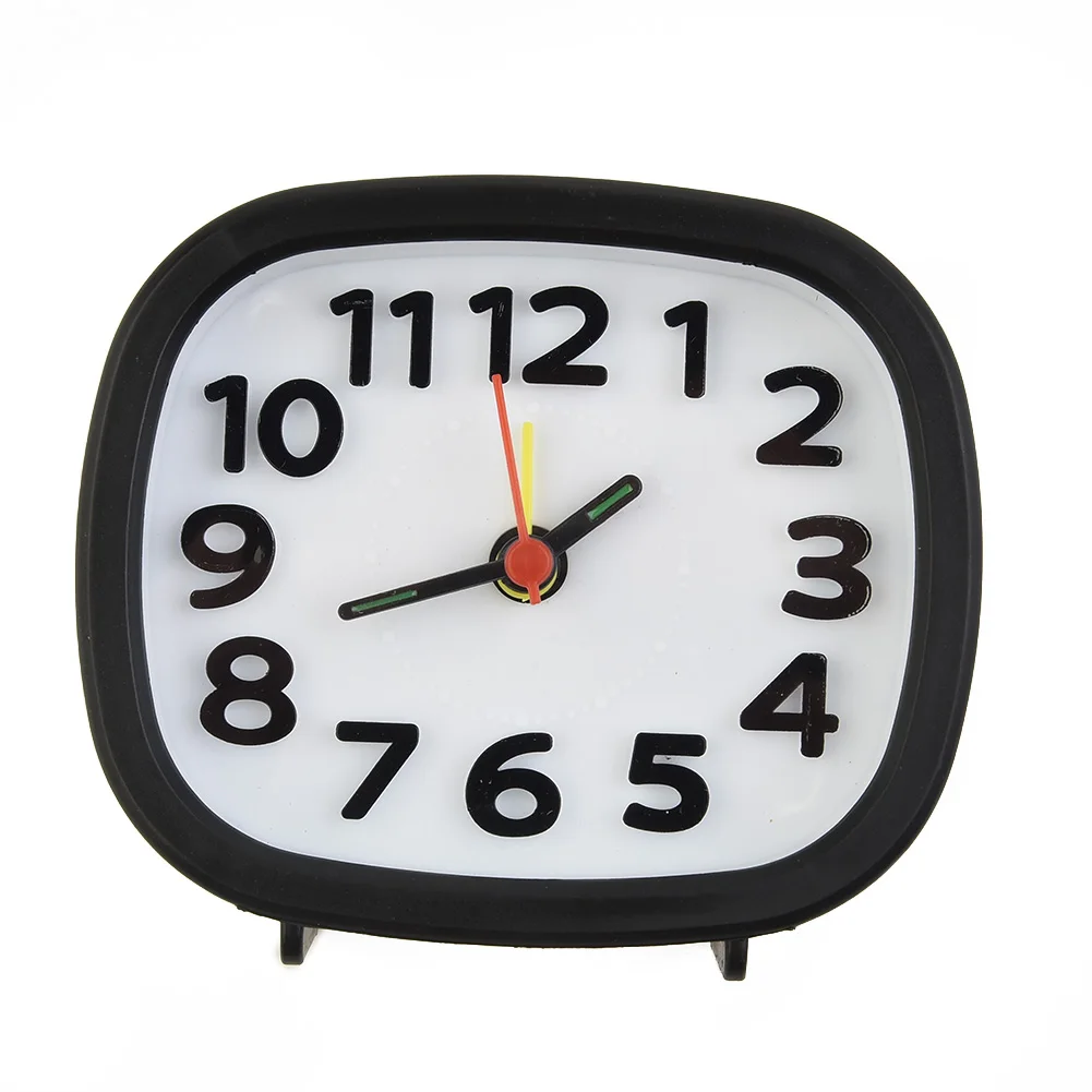 AA Battery Clock Clock Clock Clocks Quartz Rectangle Silent Bedside Clocks Battery Bedside Looking No Tick Silent Bedside Clocks