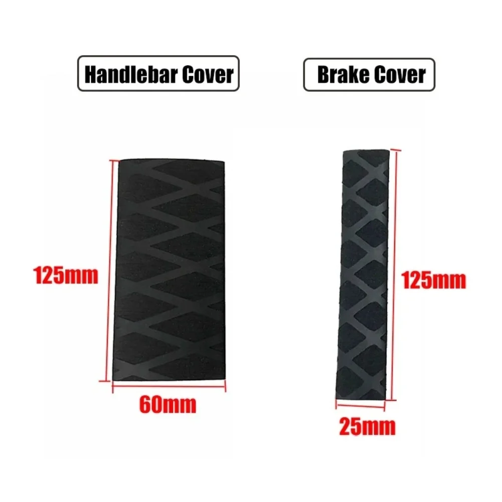 Sweatproof Sleeve Handlebar Cover For Motorcycle Modification Sweat-proof Design Soft Cushioning For Most Vehicles